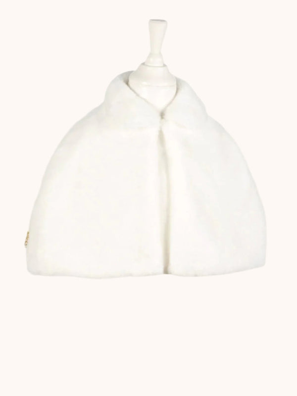 Sterre Fur Cape - Special Event Apparel for Girls (3 sizes)