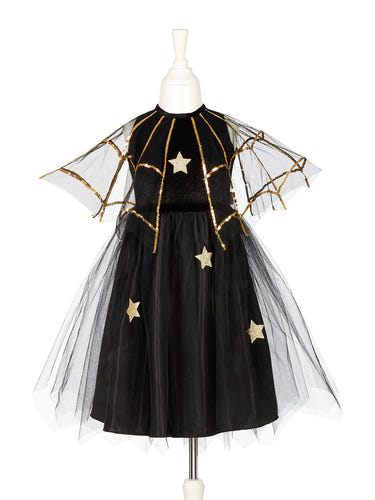 Evilian Halloween Costume Dress for Kids - Festive dress up for girls, available in 3 sizes.