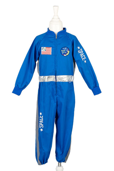 Andre Astronaut Costume for Kids - Festive dress-up for boys, available in 2 sizes. Perfect for carnival fun!