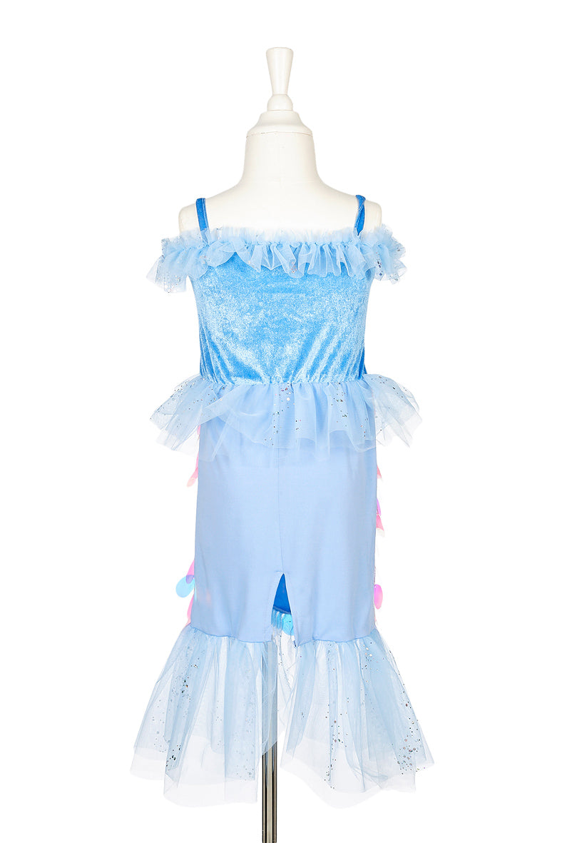Lorelie Mermaid Costume Dress for Kids - Festive dress up for girls, available in 2 sizes.