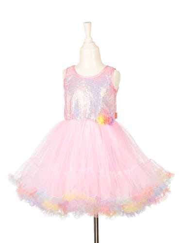 Jocelyne Fancy Dress for girls - special event apparel in two sizes, perfect for dress-up occasions.
