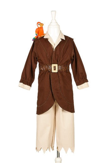 Christophe Pirate Costume Set for Kids - Includes Accessories for Dress-Up Fun (2 Sizes)