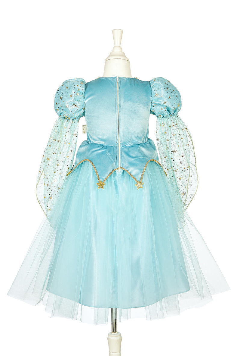 Victoria Medieval Costume Dress for Kids - Perfect for carnival and festive dress-up as a princess. Available in 2 sizes.