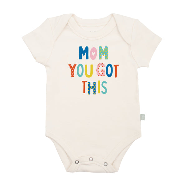 graphic bodysuit | mom you got this