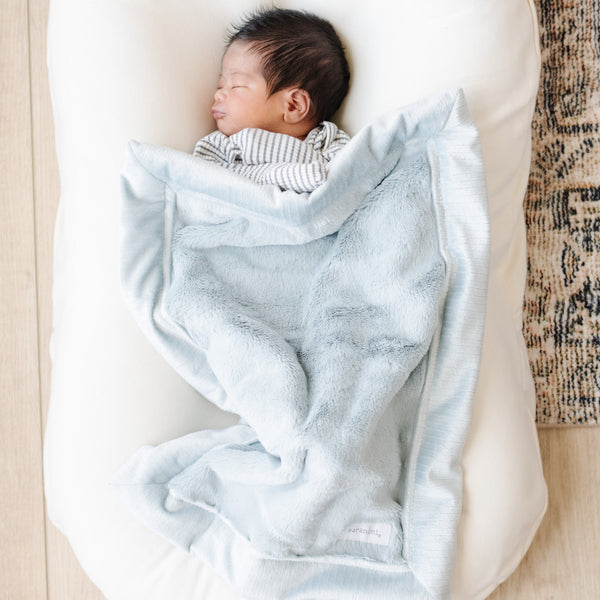 Saranoni Lush Mini Blanket Lovey 15"x20" 100% Microfiber