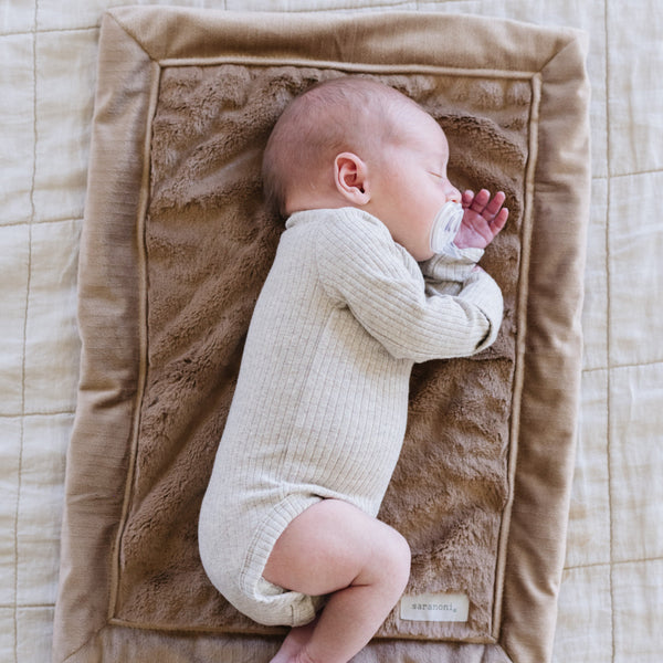 Saranoni Lush Mini Blanket Lovey 15"x20" 100% Microfiber