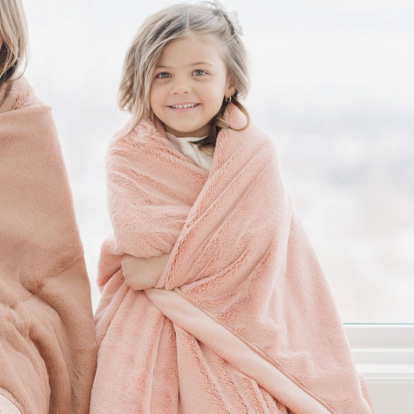 Saranoni Lush Mini Blanket Lovey 15"x20" 100% Microfiber
