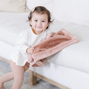 Saranoni Lush Mini Blanket Lovey 15"x20" 100% Microfiber