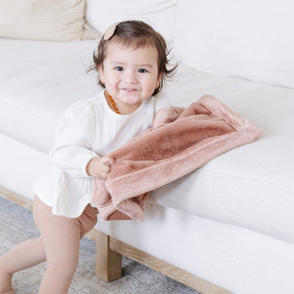 Saranoni Lush Mini Blanket Lovey 15"x20" 100% Microfiber