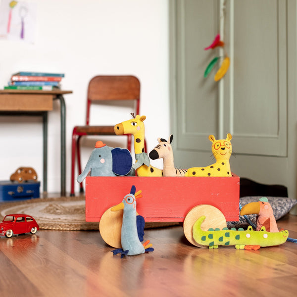 Elephant Rattle "The Toupitis" collection