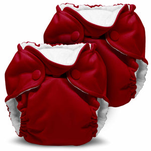 Lil Joey All In One Cloth Diaper (2 pk) - Scarlet