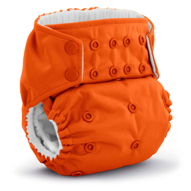 Rumparooz Stay Dry G3 One Size Pocket Cloth Diaper - Poppy Orange