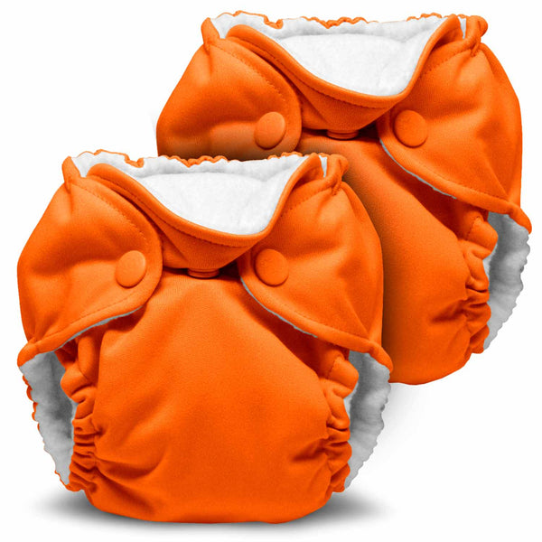 Lil Joey All In One Cloth Diaper (2 pk) - Poppy