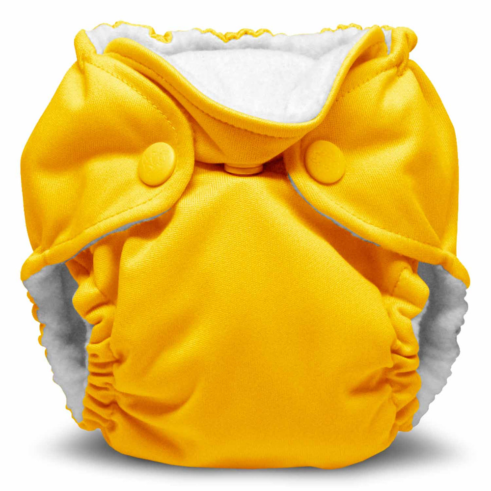 Lil Joey All In One Cloth Diaper (2 pk) - Dandelion - MOOGCO Baby