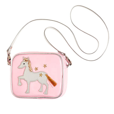 Pink Marith Horse Purse for babies, stylish and playful bag for little ones.
