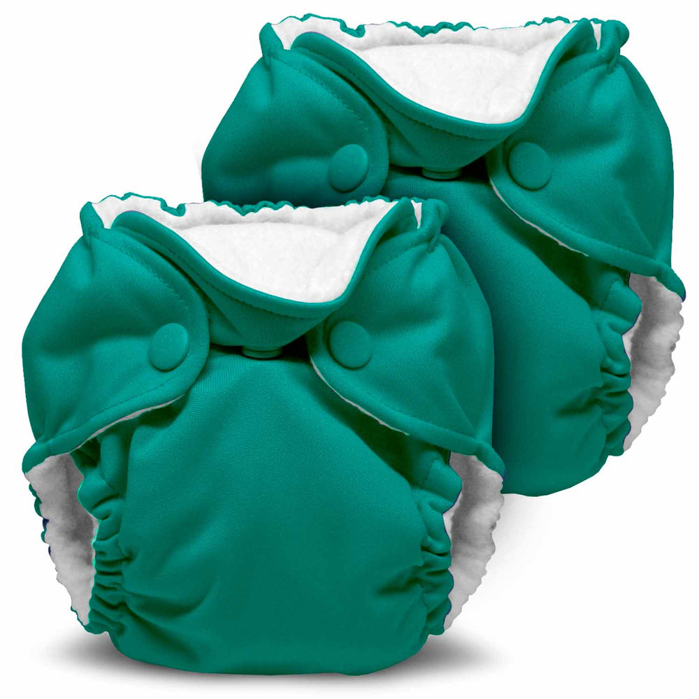 Lil Joey All In One Cloth Diaper (2 pk) - Peacock