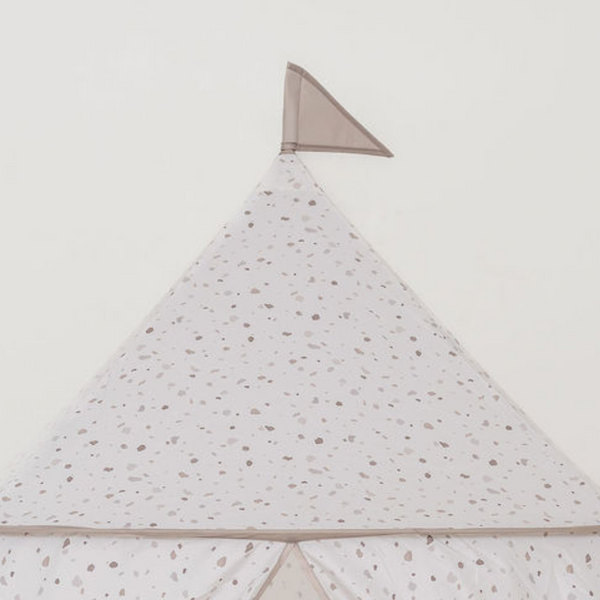 Terrazzo Chalk Play Tent