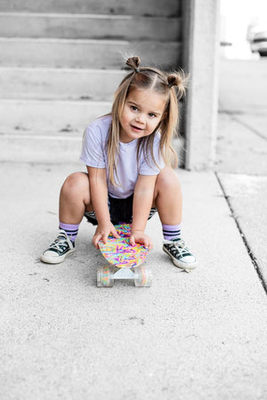 Bamboo Tee - Pastel Lilac