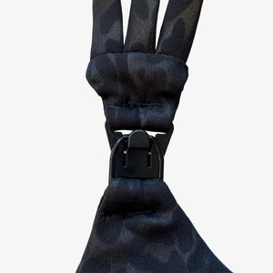 Chloe 3 Running Nursing Sports Bra (Black Cheetah)