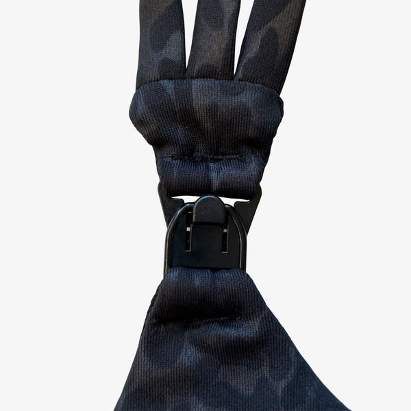 Chloe 3 Running Nursing Sports Bra (Black Cheetah)