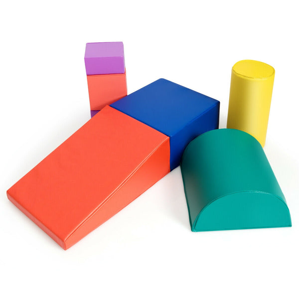 6 Piece Climb Crawl Play Set Indoor Kids Toddler - Indoor & Outdoor