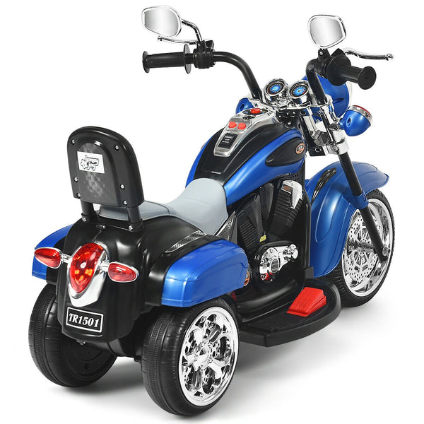 6V 3 Wheel Kids Motorcycle - Rechargeable for Kids - Electric Motorcycle