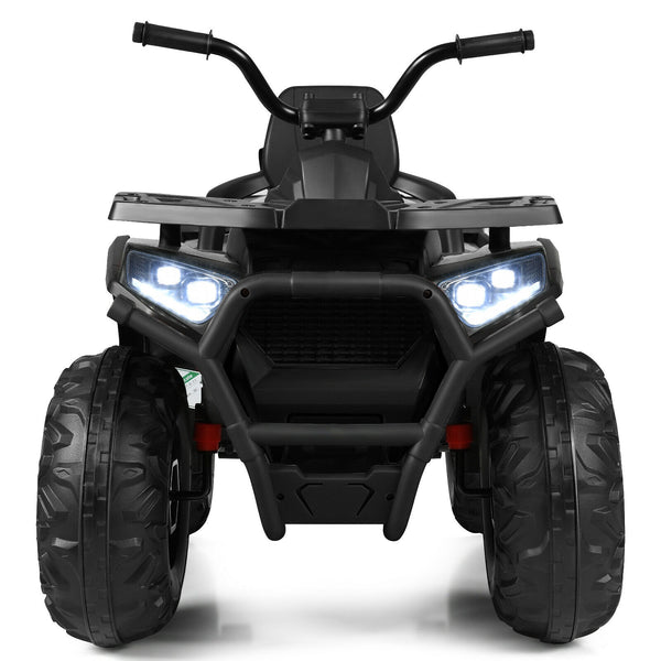12V Kids Electric 4-Wheeler ATV Quad with MP3 and LED lights, perfect for outdoor fun and adventure.