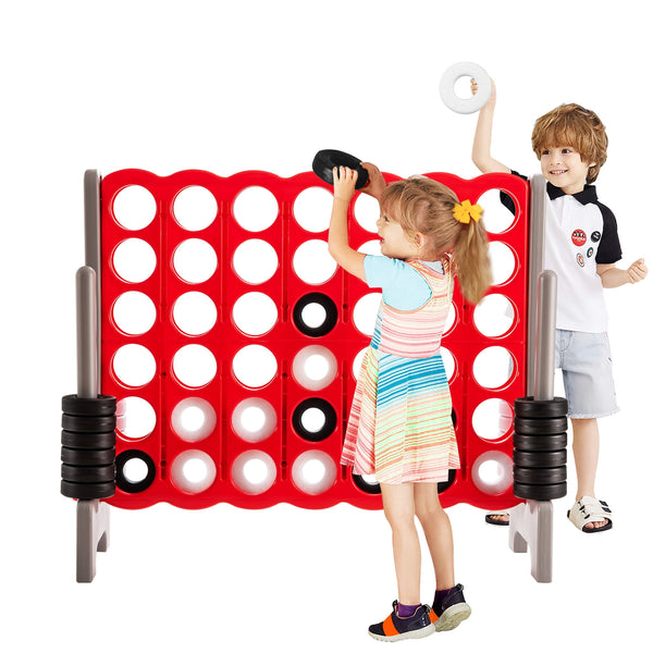 Jumbo 4 in a Row 4-to-Score Giant Game Set - Weather-Resistant