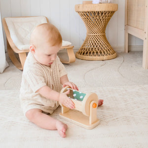 Tiny Land® Montessori toys for newborns, perfect for 4-6 months, promoting early development and play.