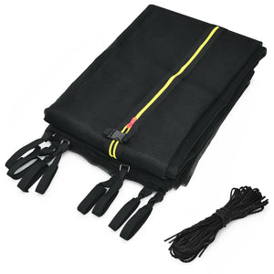10Ft weather-resistant trampoline safety enclosure net for enhanced baby playtime safety in toys and hobbies.
