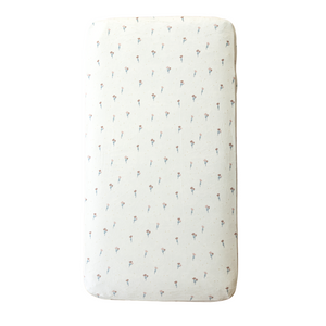 Minky Stretch Luxe Crib Sheets in soft fabric, angle view showcasing stylish design and comfort for your baby's crib.