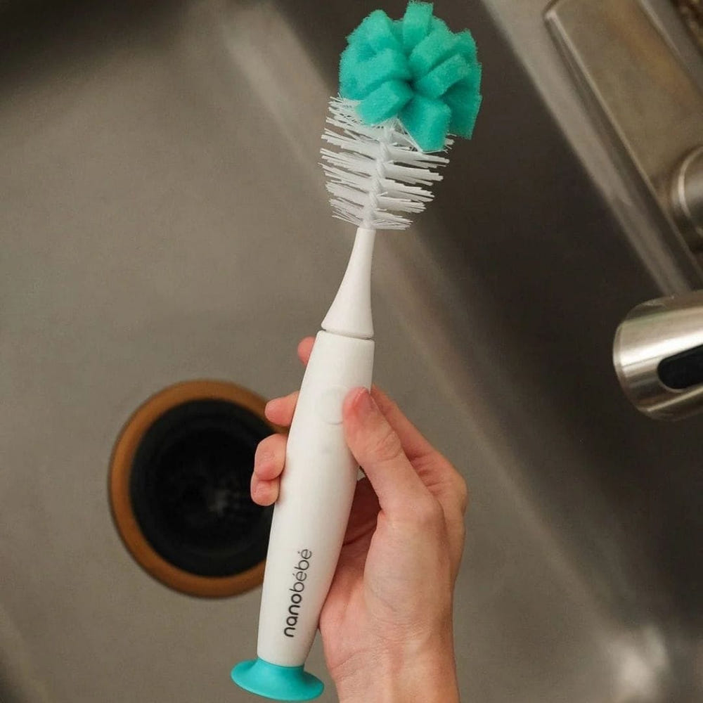 E-Brush Electric Baby Bottle Brush for efficient and gentle bottle cleaning.