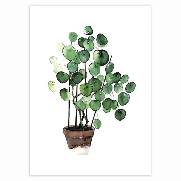 Plantae Canvas Painting (9 Pack)