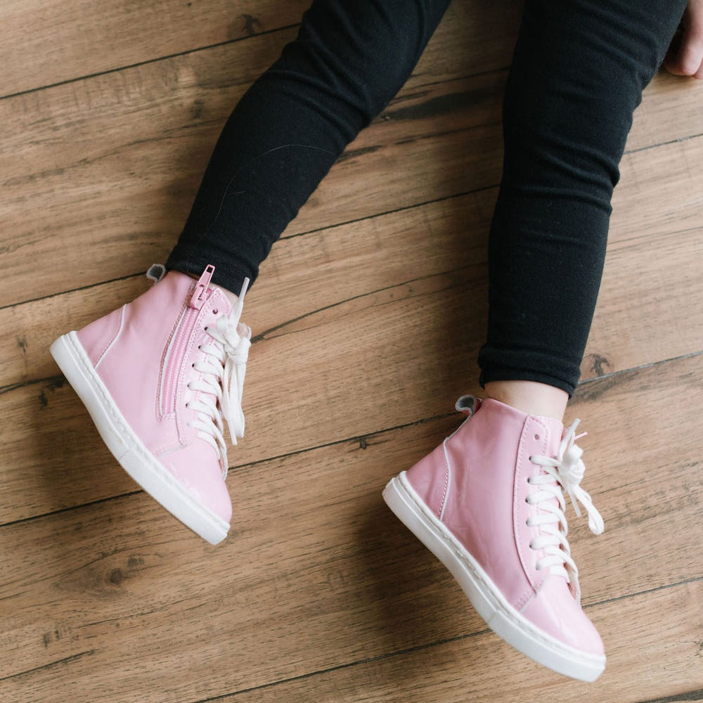 Cotton Candy High Top 2.0 Sneakers for babies, stylish and comfortable footwear for little ones.