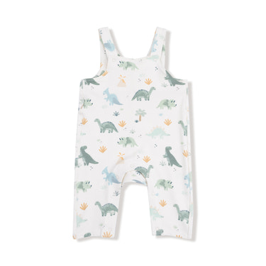 Soft Dinos - Green - Overalls