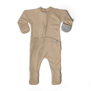 GROW WITH YOU FOOTIE | SANDSTONE - MOOGCO Baby