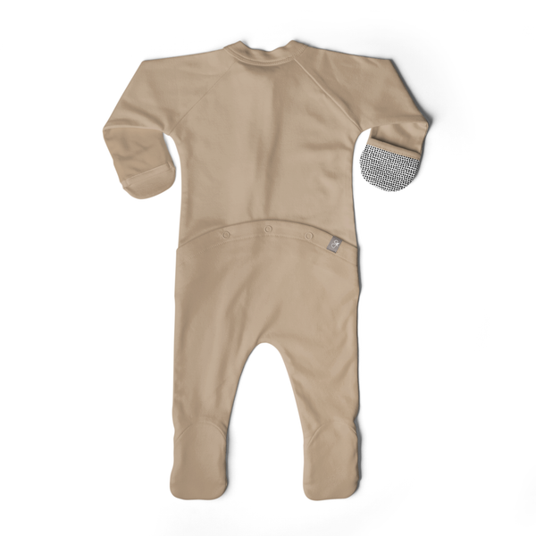 GROW WITH YOU FOOTIE | SANDSTONE - MOOGCO Baby