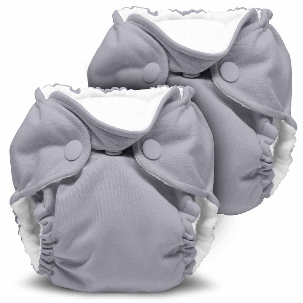 Lil Joey All In One Cloth Diaper (2 pk) - Platinum