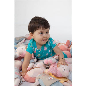 Primo Passi Me Too Plush Angela Doll Yellow 12 inch Bunny Ears