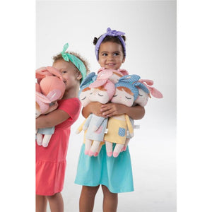 Primo Passi Me Too Plush Angela Doll Yellow 12 inch Bunny Ears