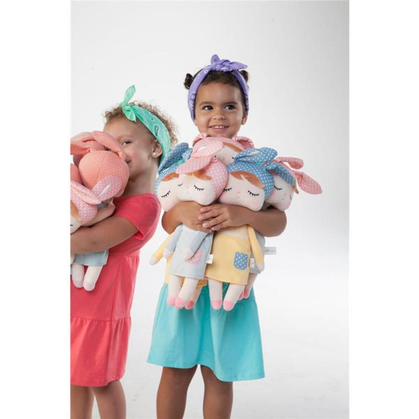 Primo Passi Me Too Plush Angela Doll Yellow 12 inch Bunny Ears