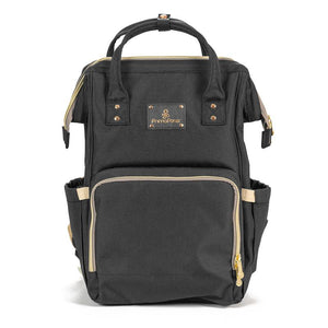 Primo Passi - Backpack, Lucca Diaper Bag, Black