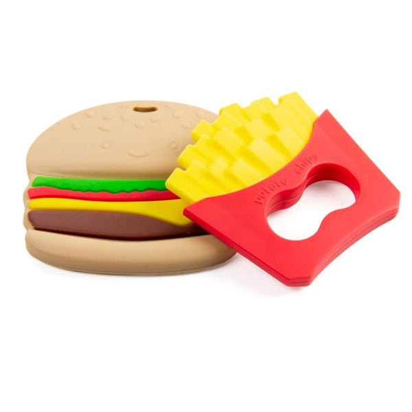 Primo Passi Silicone Teether, Lunch Combo