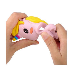 Primo Passi Silicone Teether, Pink Unicorn