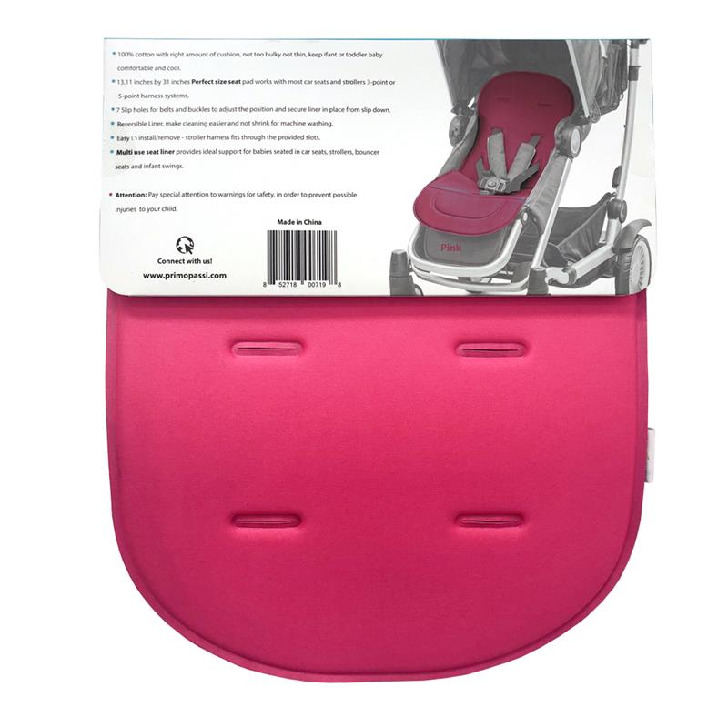 Primo Passi Universal Stroller Liner in Pink