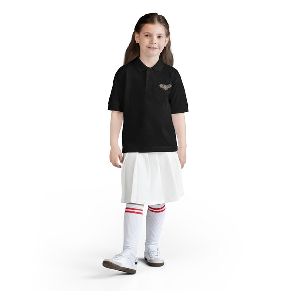 Spooky Bat Jersey Polo (Kids)