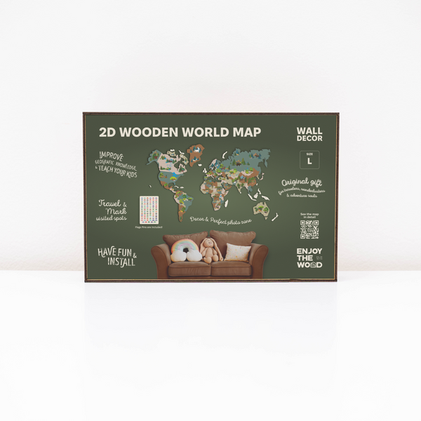 Kid's Wall Map