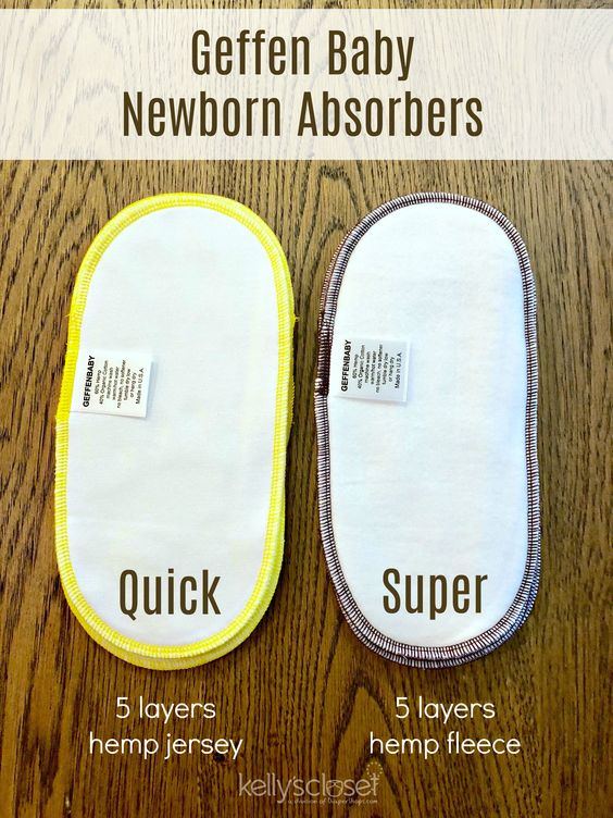 Newborn Quick Absorbers Reusable Diaper Insert at angle 3, showcasing its soft, absorbent design for ultimate comfort.