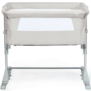 Portable baby bed side sleeper bassinet crib with carrying bag, perfect for travel and safe sleep. Angle 11 view.