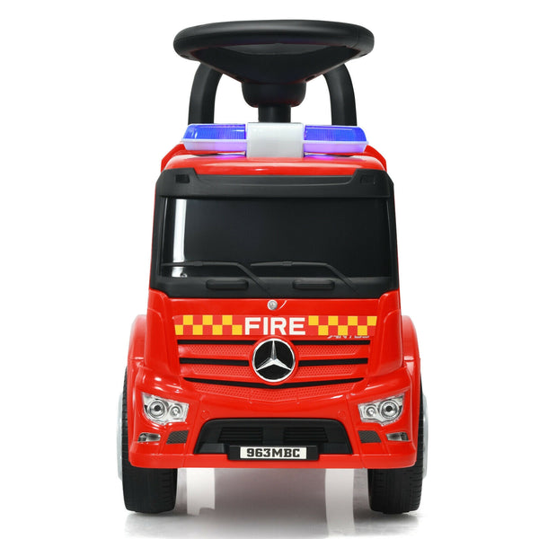 Licensed Mercedes Benz Kids Fire Engine Racer - Educational